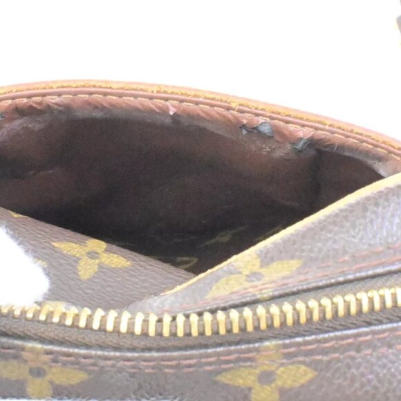 LOUIS VUITTON Danube Shoulder Bag Monogram Leather Brown France M45266 62EE085 - Picture 11 of 14